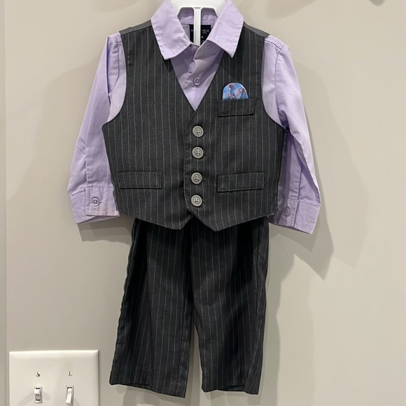 Nautica Boys 12 month 3 Piece Suit Set - Picture 1 of 8